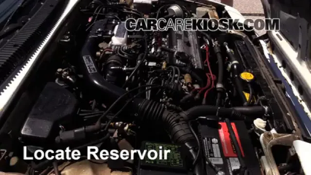 1985 Honda Prelude 2.0 Si 2.0L 4 Cyl. Liquide essuie-glace Ajouter du liquide